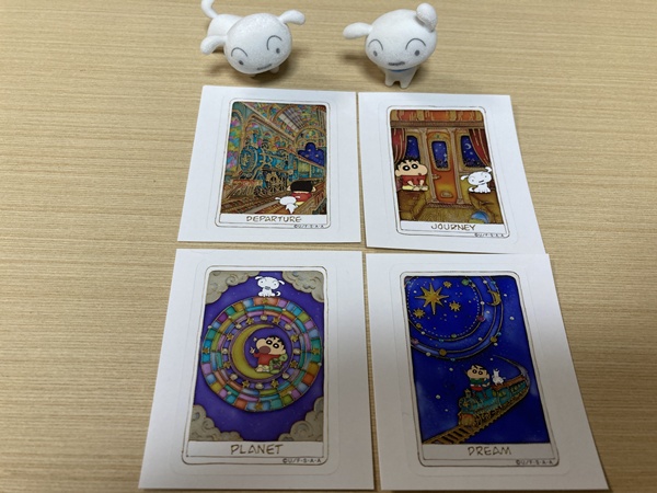 トレイン缶 シロフィギュア