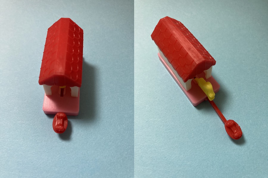 犬の餌やり リカちゃん ロッテ