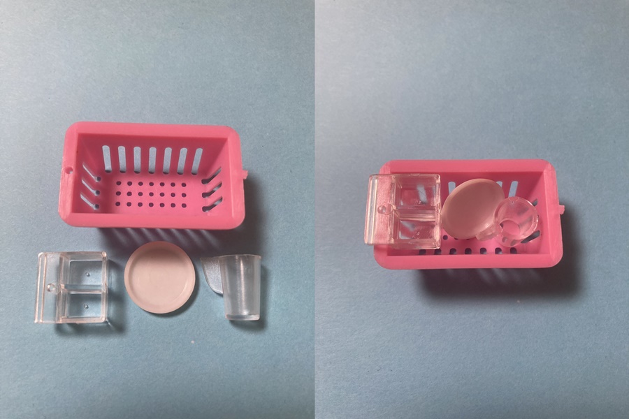 リカちゃん ロッテ おまけ 水切りカゴ