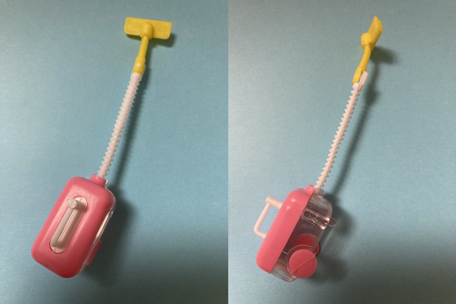 リカちゃん ロッテ おまけ 黄色 掃除機